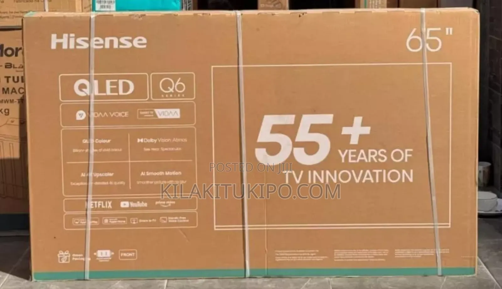 The Hisense 65-Inch Qled Q6 Series