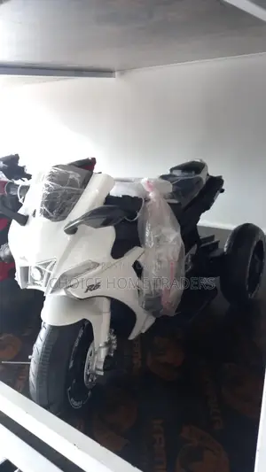 White Colour Kid Motorcycle 2-6yrs