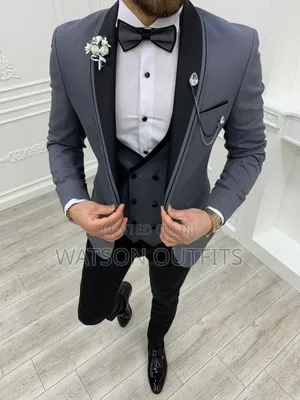 Men's Turkish Suits Black Smart Brand 3 Dominant Colours
