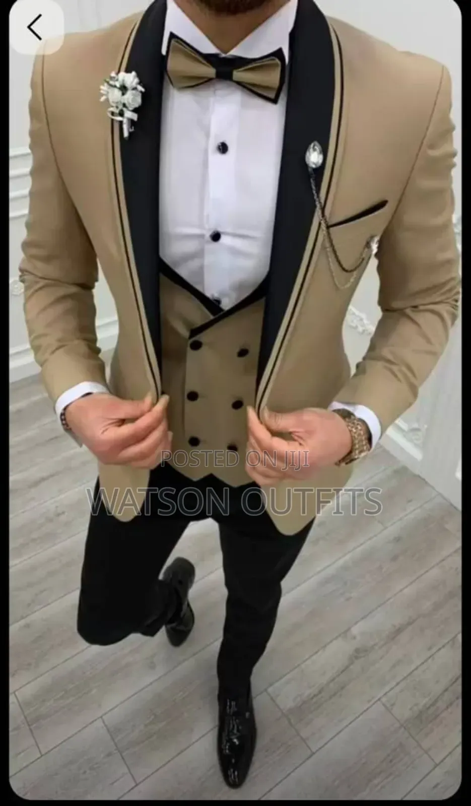 Men's Turkish Suits Black Smart Brand 3 Dominant Colours