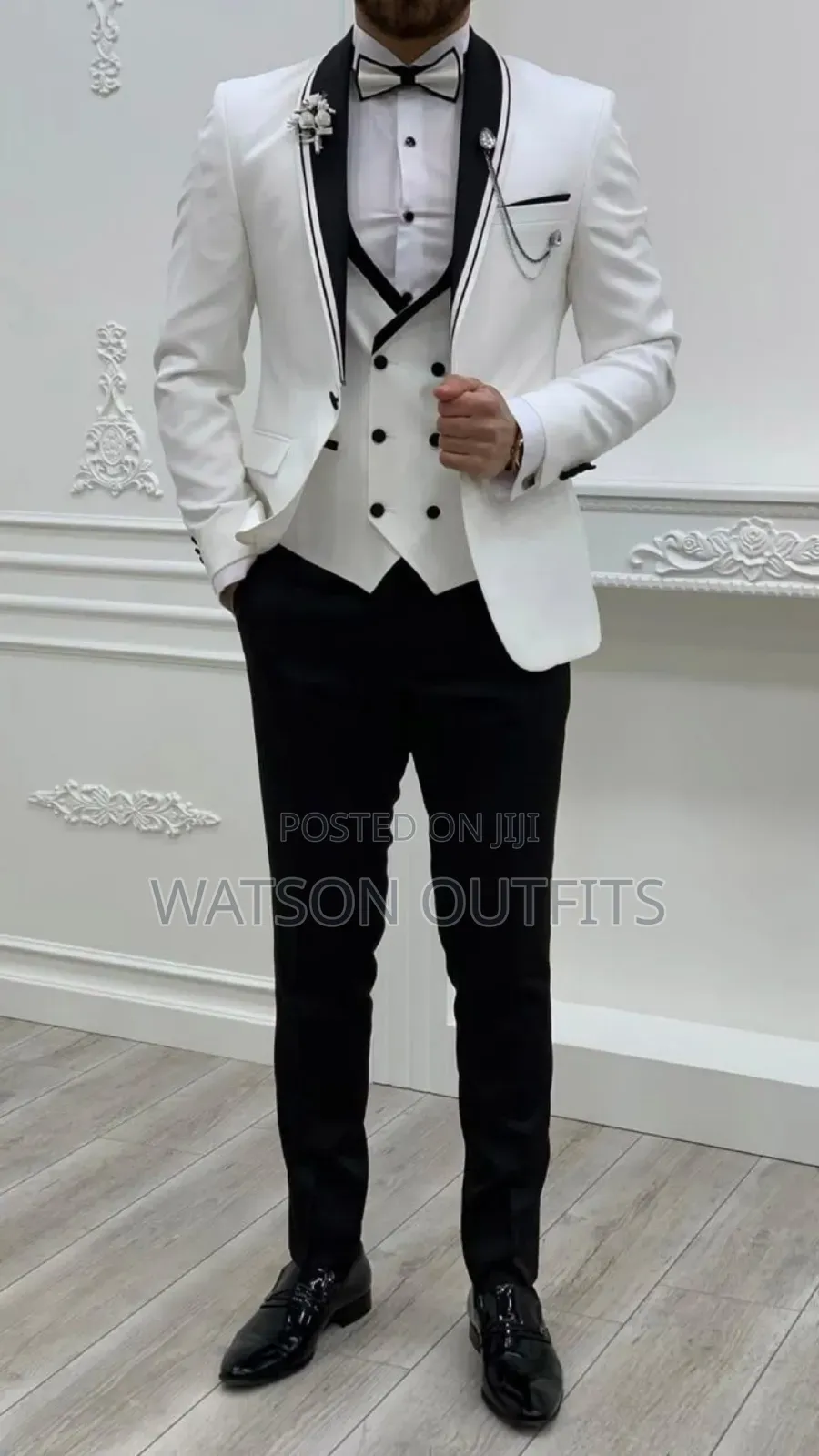 Men's Turkish Suits Black Smart Brand 3 Dominant Colours