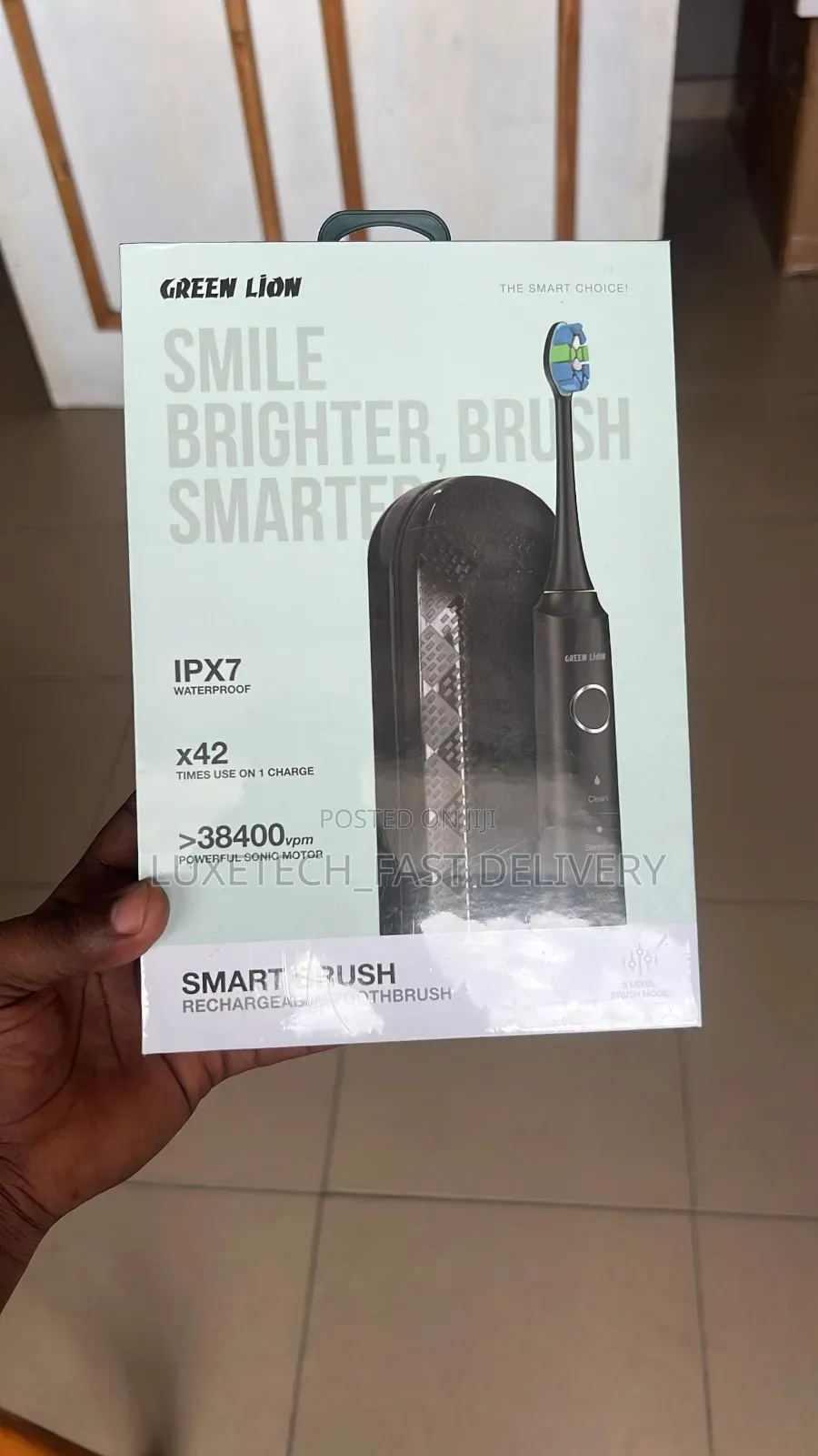 Green Lion Smart Brush Rechargeable Toothbrush