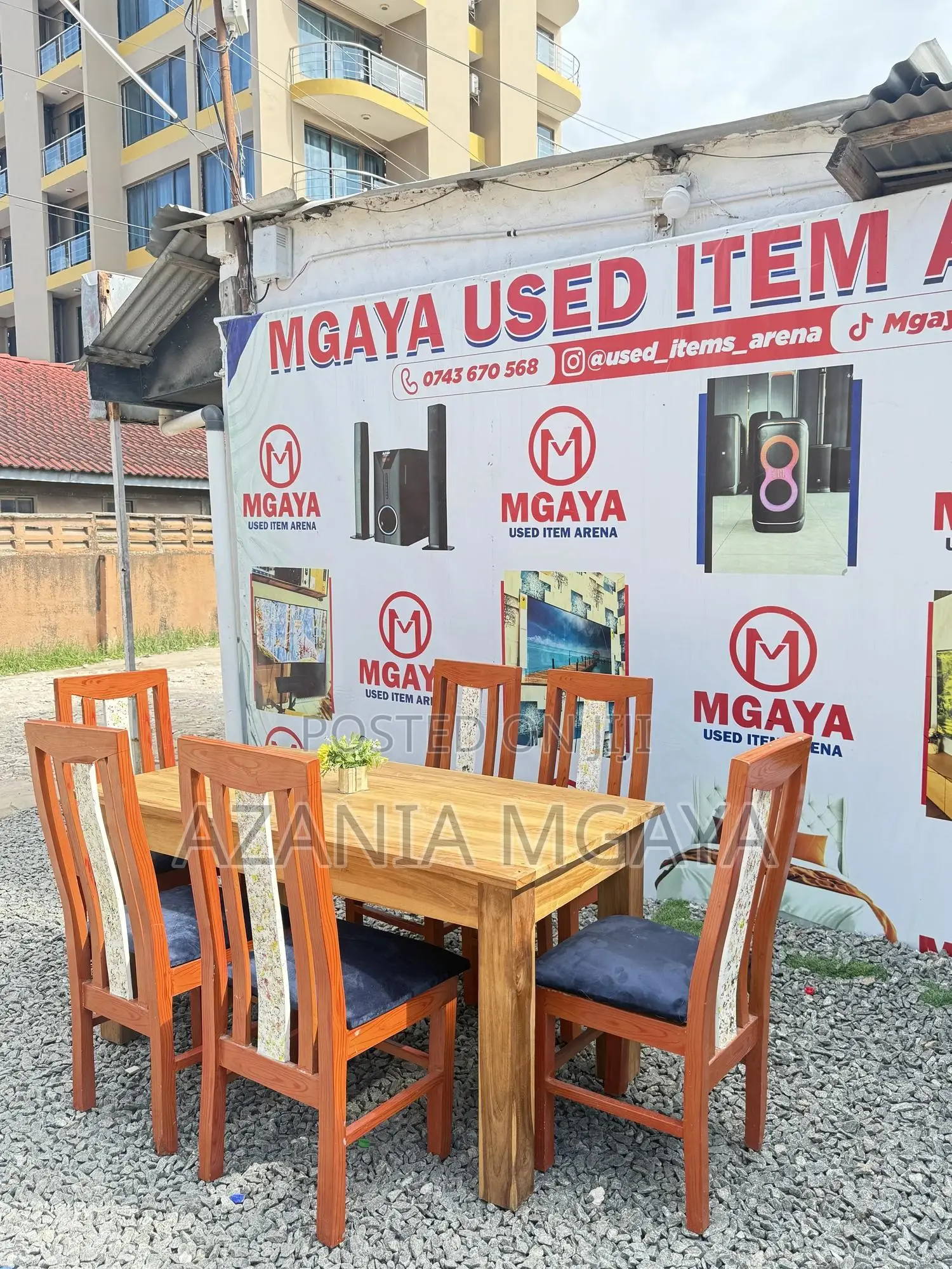 Dinning Table Ya Kishua Sanaa