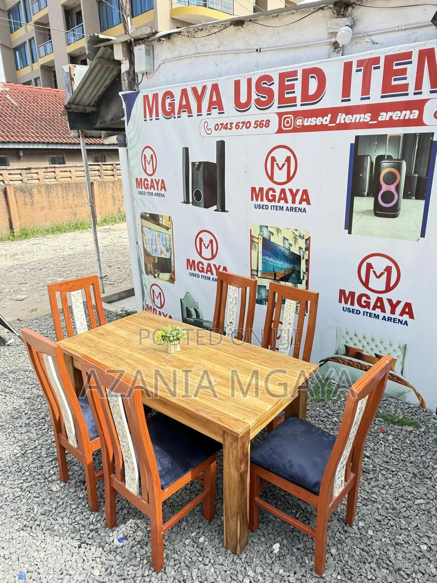 Dinning Table Ya Kishua Sanaa