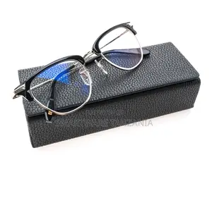 Blue Light Blocking Glasses With Leather Case, Computer Glasses