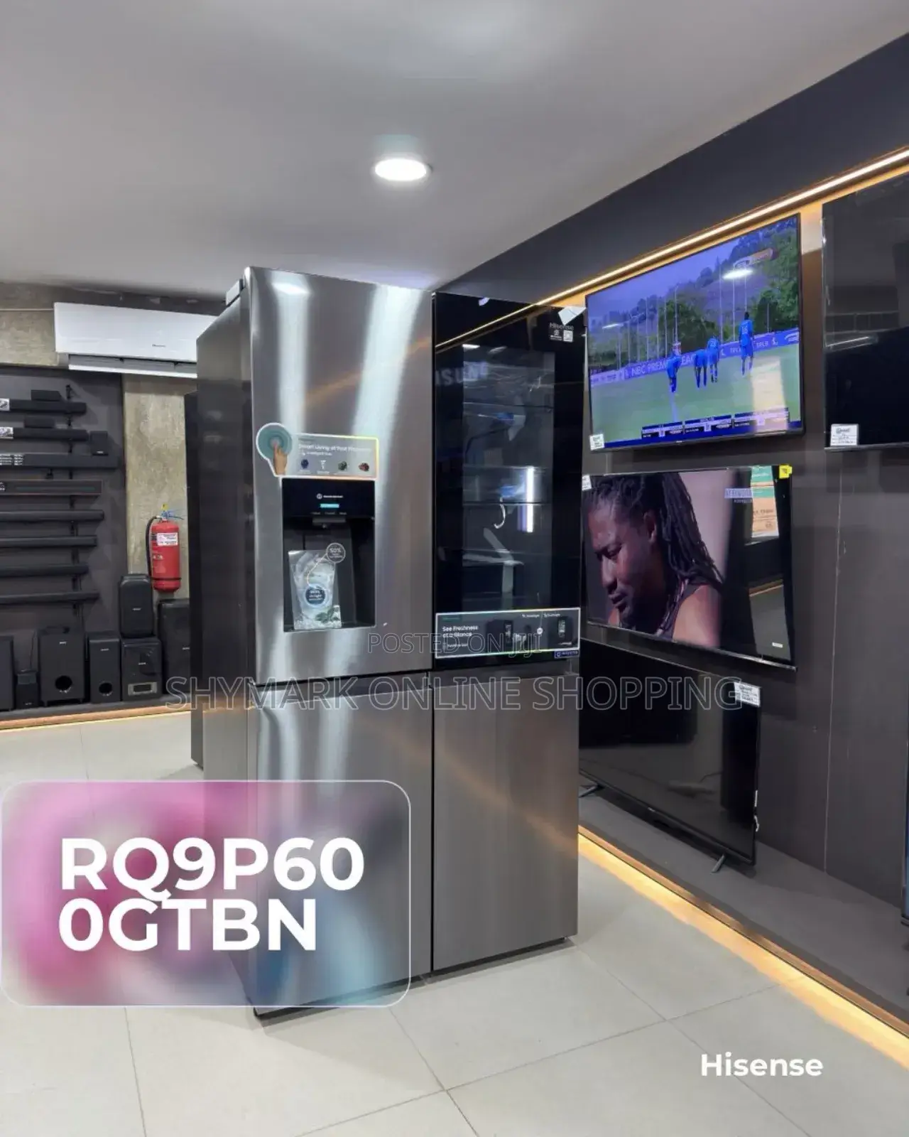 Hisense Fridge Model Rq9p600gtbn