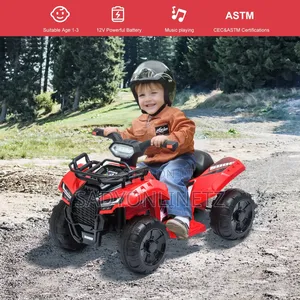 Electric Kids Quad Ride Under 5yr