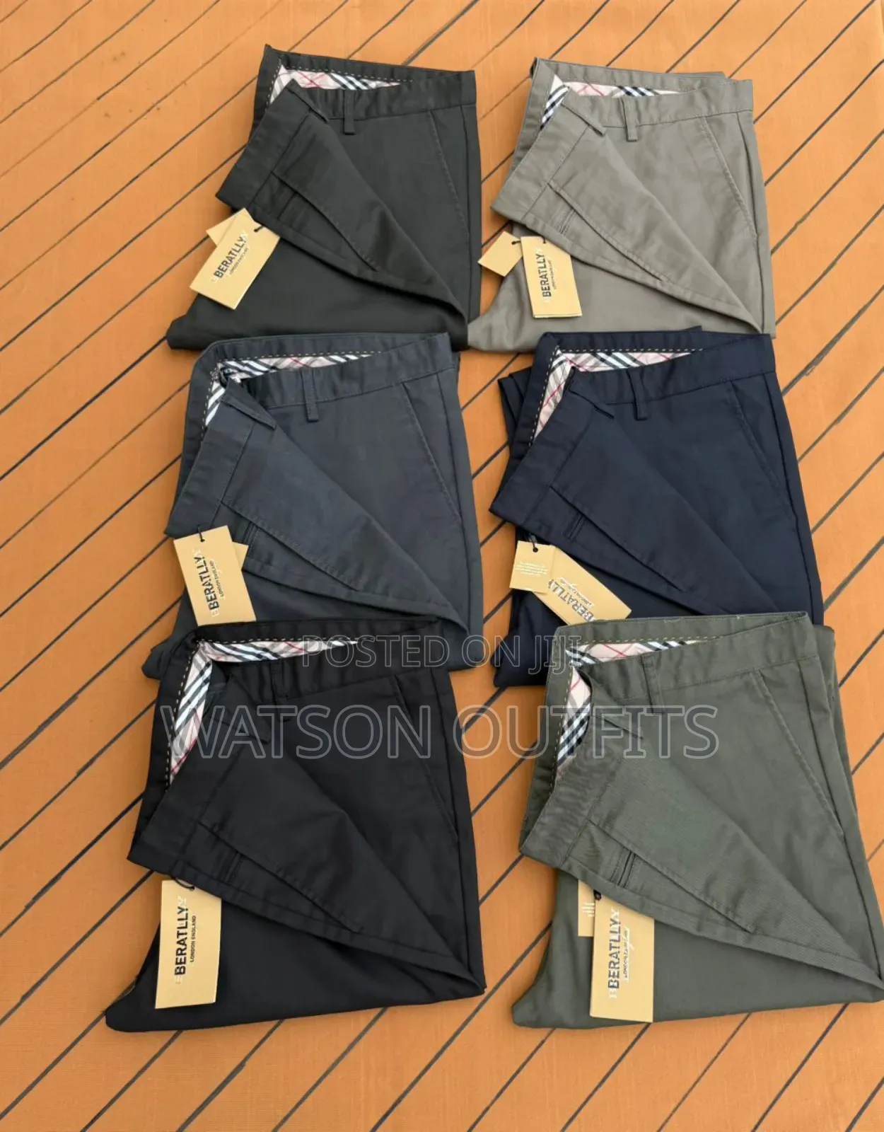 Beratlly Brand Men's New and Original Pants or Hard Materials Pants