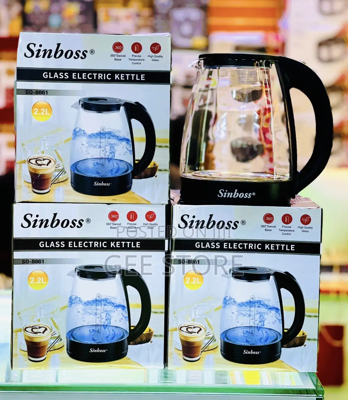 Sin Boss Glass Kettle