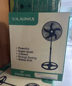Solar Max Stand Fan