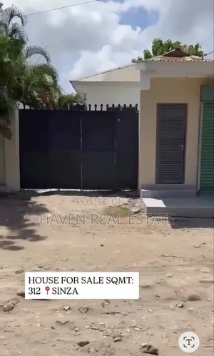 3bdrm House in Sinza for sale