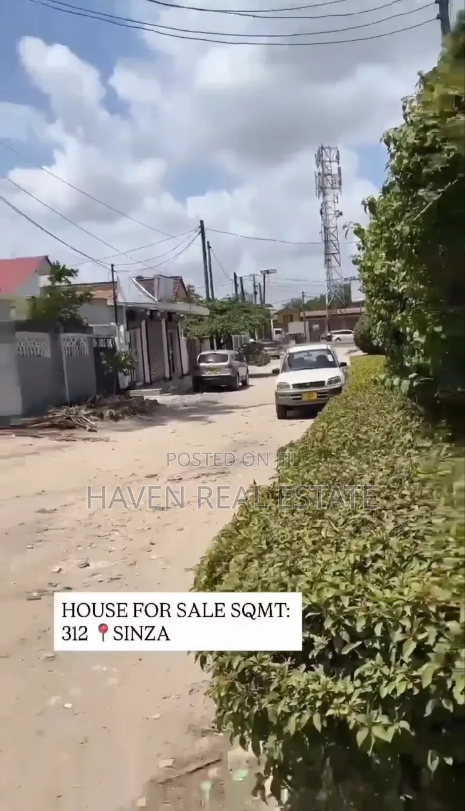 3bdrm House in Sinza for sale