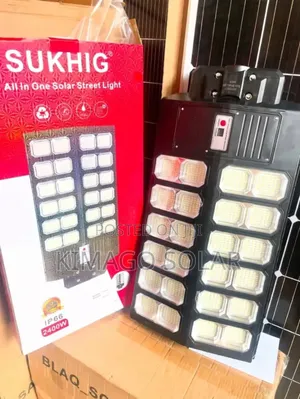 Upgrade Yard Yako: Solar Led Street Lamp Bright 2400w