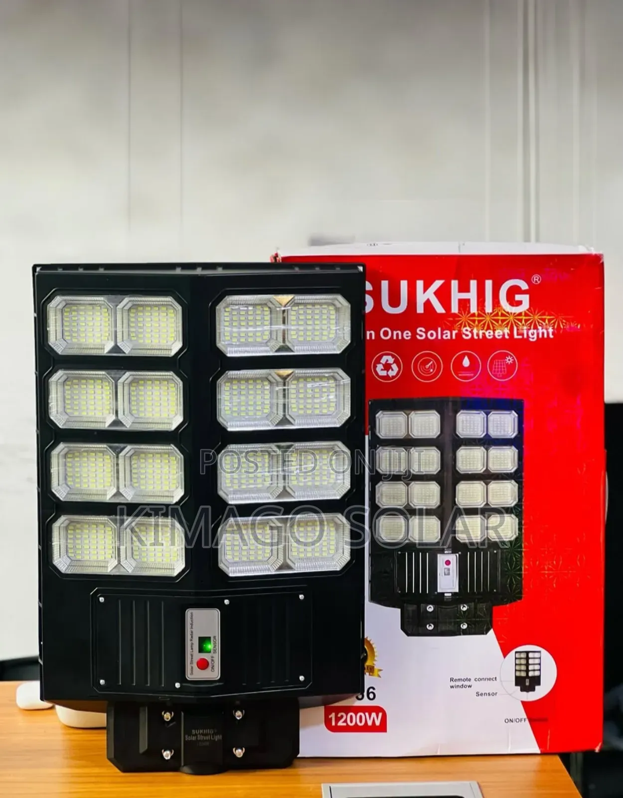 Solar Led Light 1200w Original Inawaka Hadi Asubuhi  