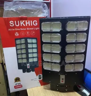 Mwanga Mkubwa Parking Yako – 1500w Solar Ip66 Hakuna Bili Milele!