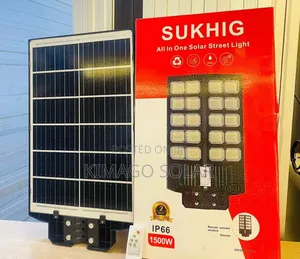 Solar Street 1500w Ip66 Remote Control, Mwanga Wide Angle