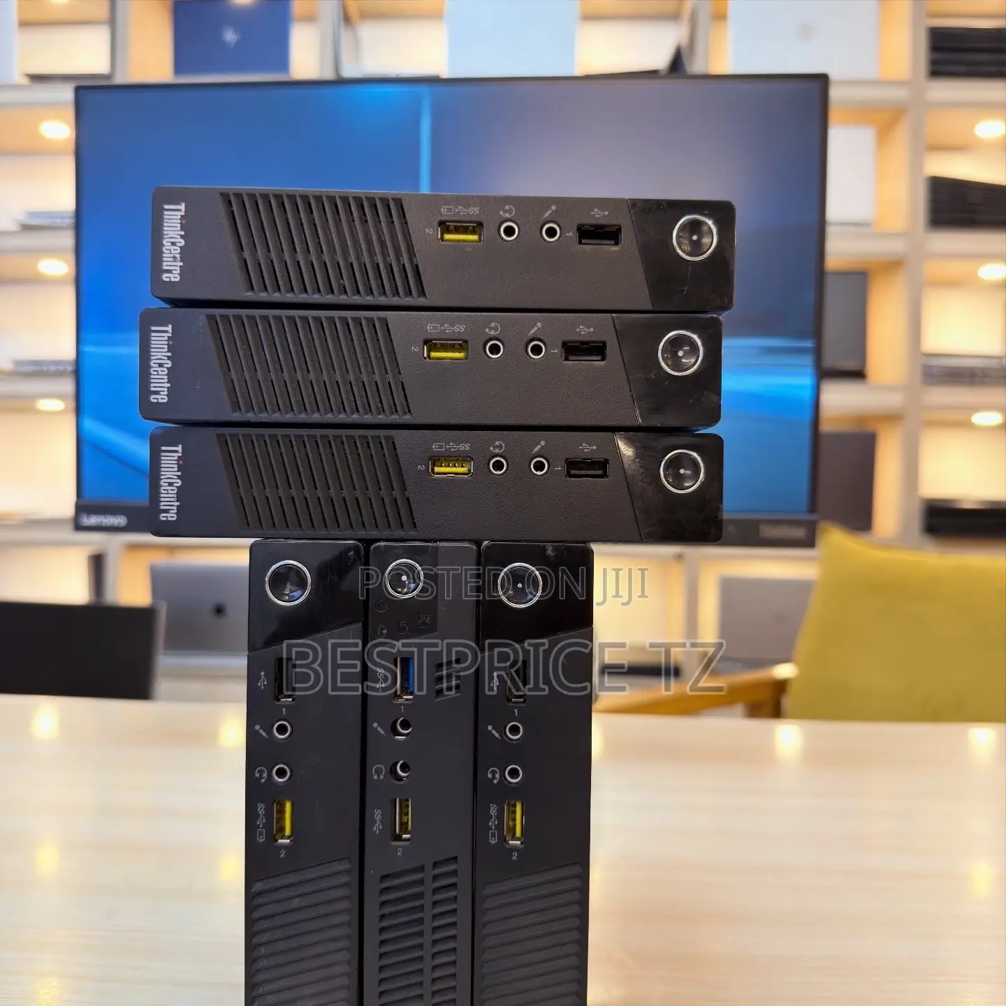 Desktop Computer Lenovo ThinkCentre M93 4GB Intel Pentium HDD+SSD 500GB