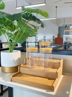 3-Tier Adjustable Bamboo Spice Rack