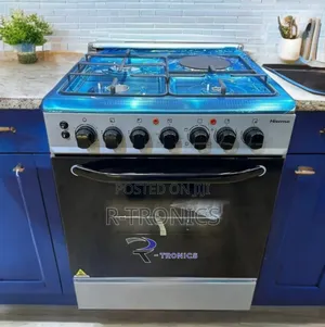 Hisense Hf631gees 60x60cm Gas Burners, Electric Stove Oven Cooker
