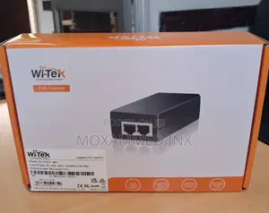 Wi-Poe51-48vwi-Tek,2ge Poe Injector With 2 Rj45 Port
