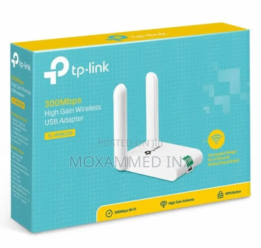Tp Link 300mbps High Gain Wireless Usb Adapter