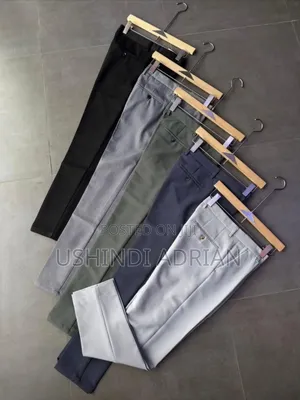 Suruali Mtindo Wa Kweli –New Belt Trousers
Size:30–38
Bei:Tsh 35,000/-