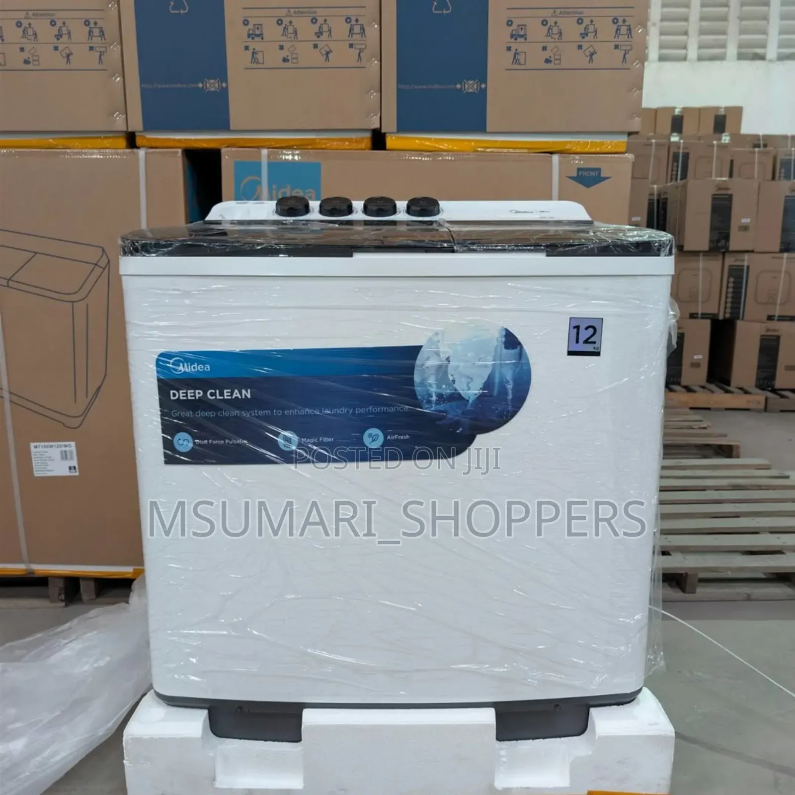 Midea 7kg - Inafua Nakukamua ( Offaa 450,000/= )