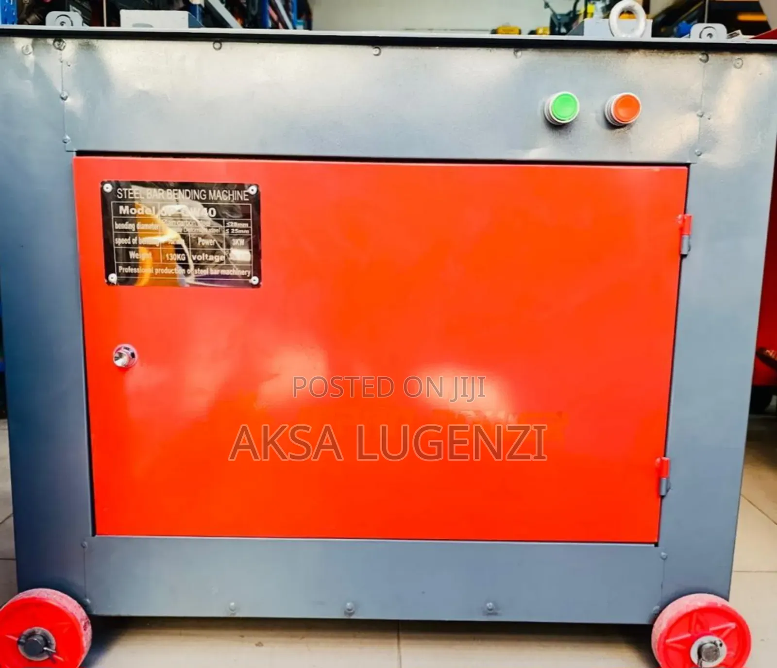  Heavy Duty Steel Bar Bending Machine – Umeme Wa Three Phase