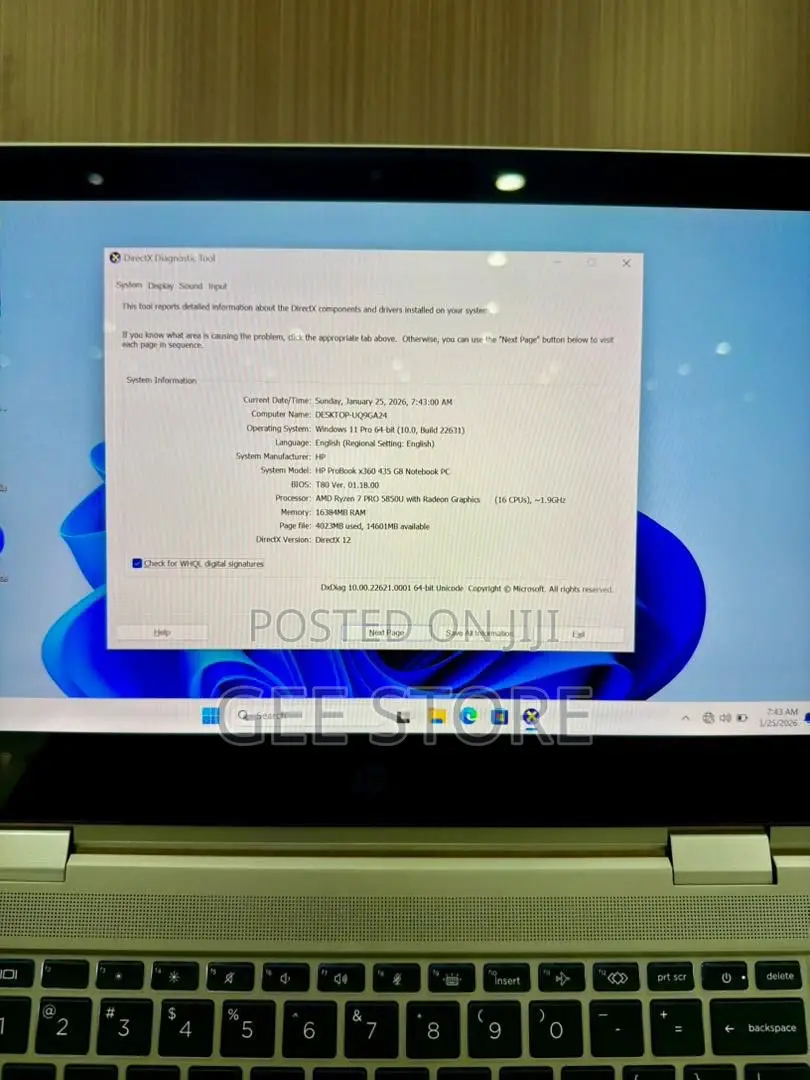 Hp Pro Book 435 G8 Amd Ryzen 7 5850 With Amd Radeon