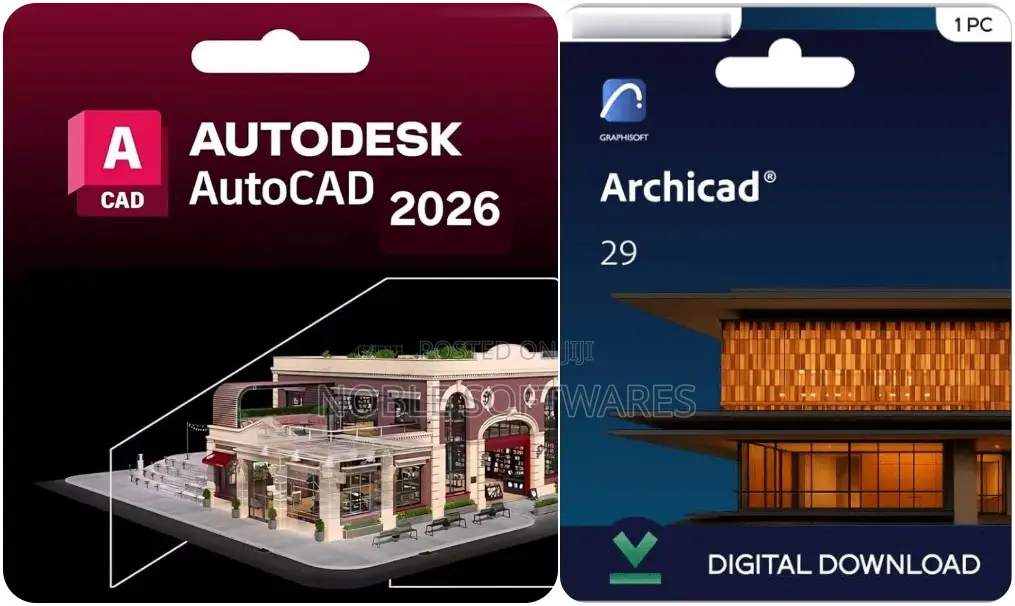 Autodesk Autocad 2026 + Graphisoft Archicad 29