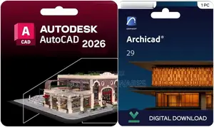 Autodesk Autocad 2026 + Graphisoft Archicad 29