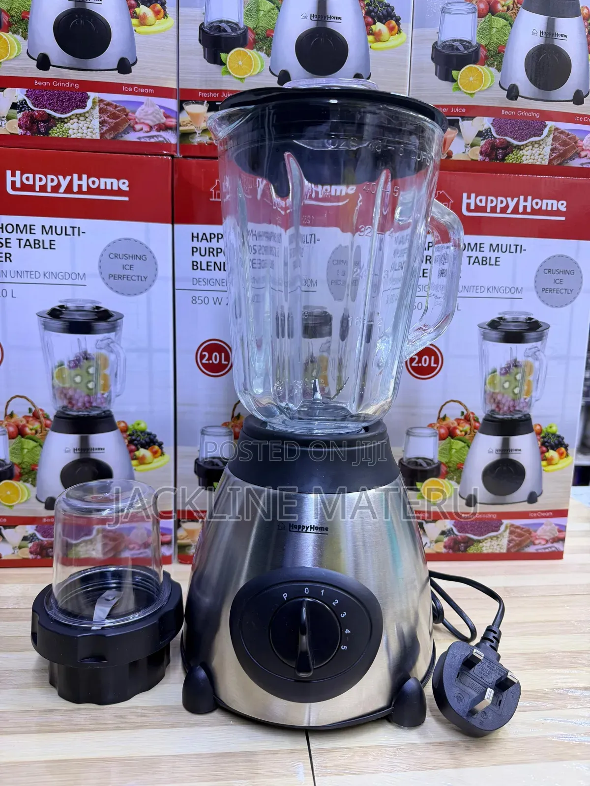 Blender 2in1 Ice Crush Happy Home 2liter
