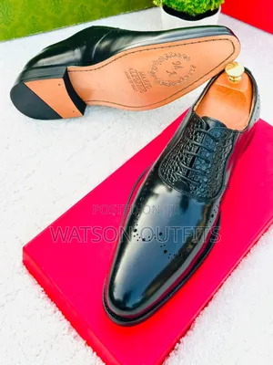 Men's Leather Shoes Mario Alborino Brand New Italy Made