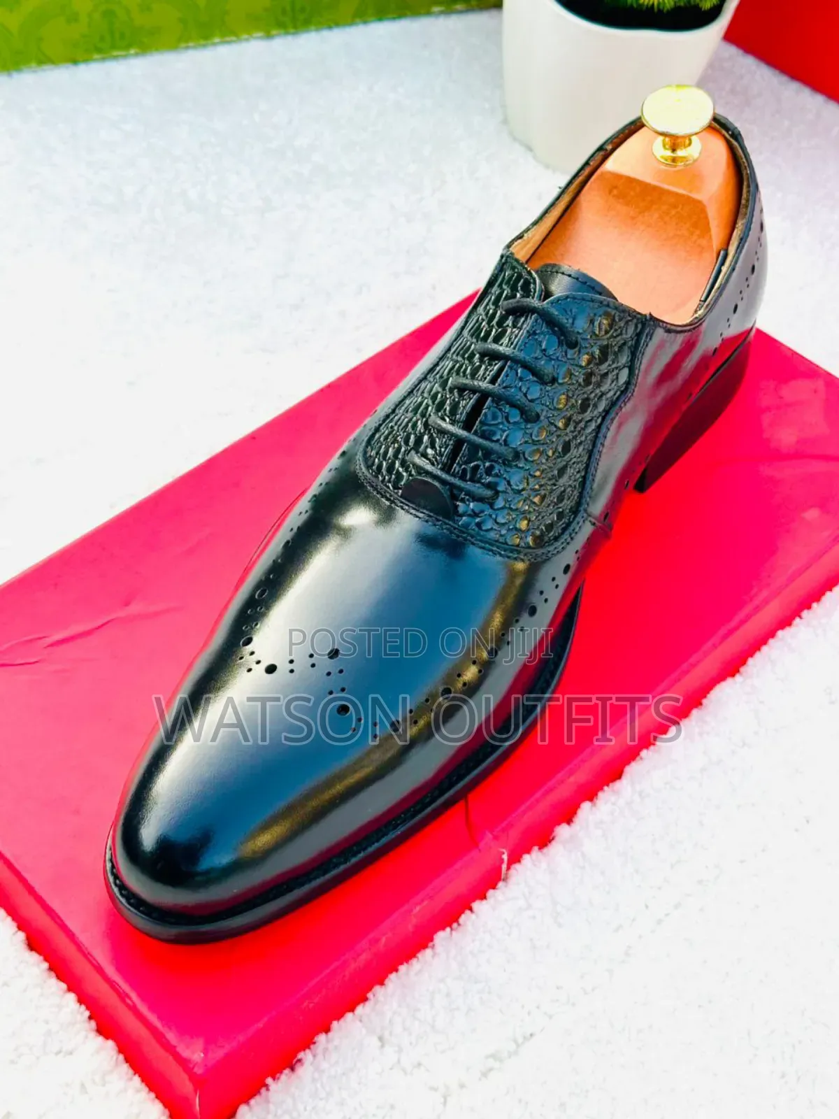 Men's Leather Shoes Mario Alborino Brand New Italy Made