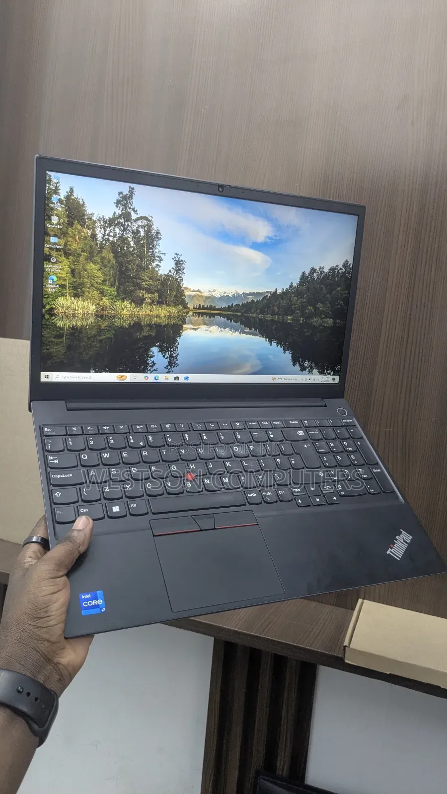 Laptop Lenovo ThinkPad E15 8GB Intel Core i7 SSD 256GB