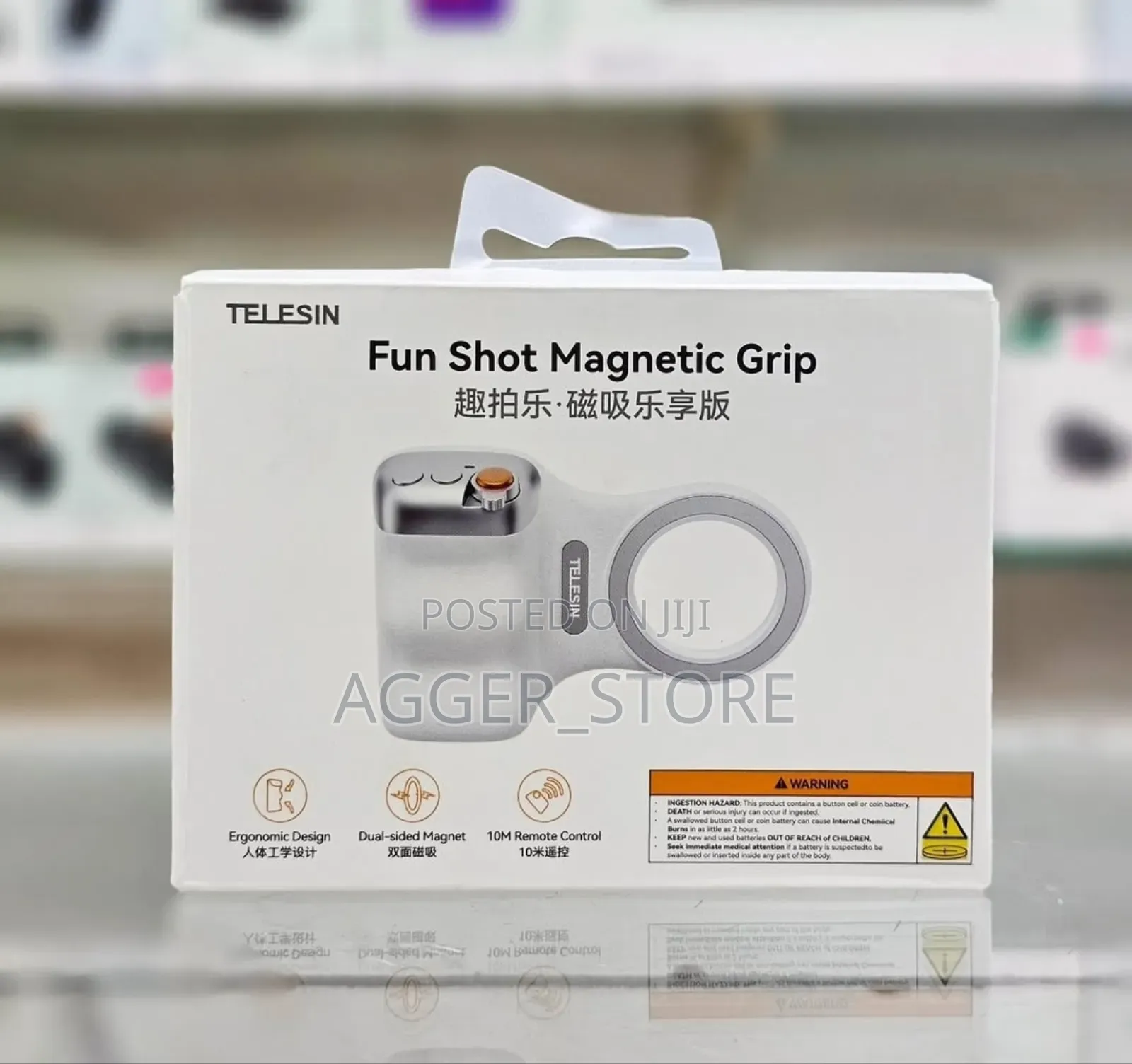 Telesin Fun Shot Magnetic Grip