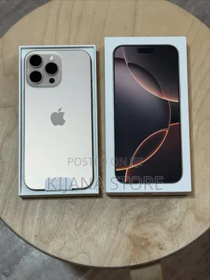 New Apple iPhone 16 Pro Max 256 GB Gold