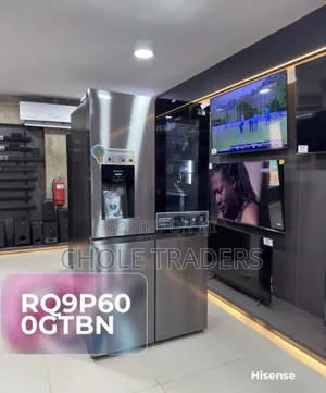 615l Hisense Multi Door Smart Fridge + Water Ice Dispenser | Inox