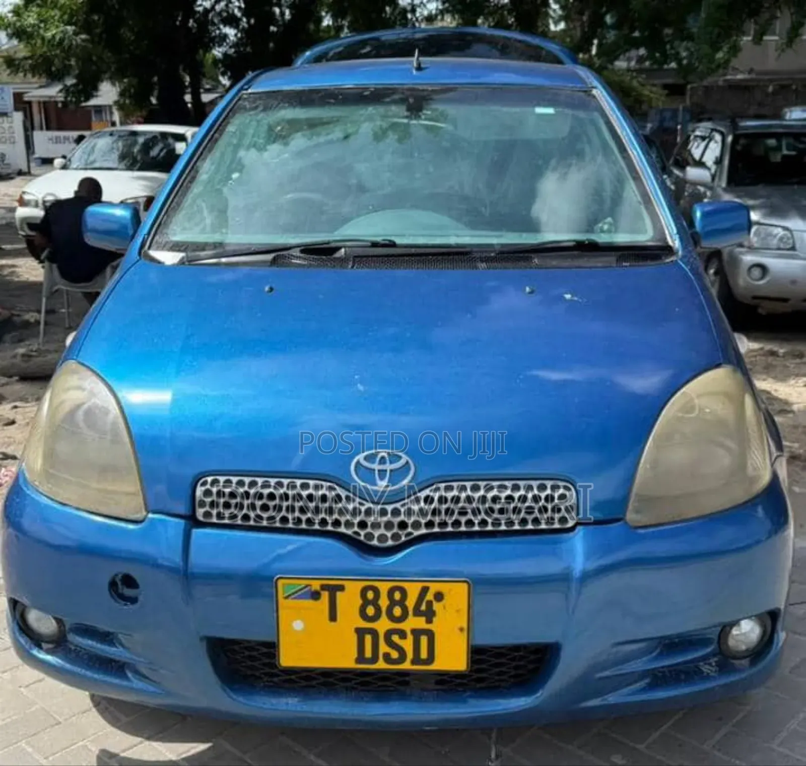 Toyota Vitz 1.3 AWD 3dr 2000 Blue