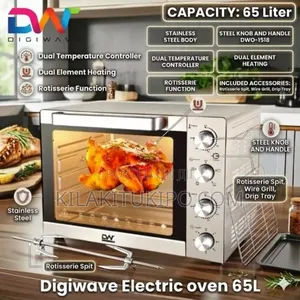 65l Digiwave Electric Oven With Accessories