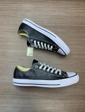Leather Converse