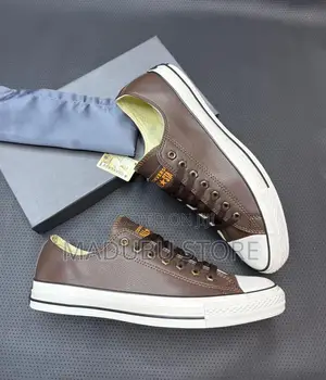 Leather Converse