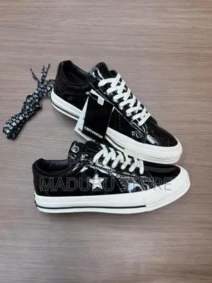 Leather Converse