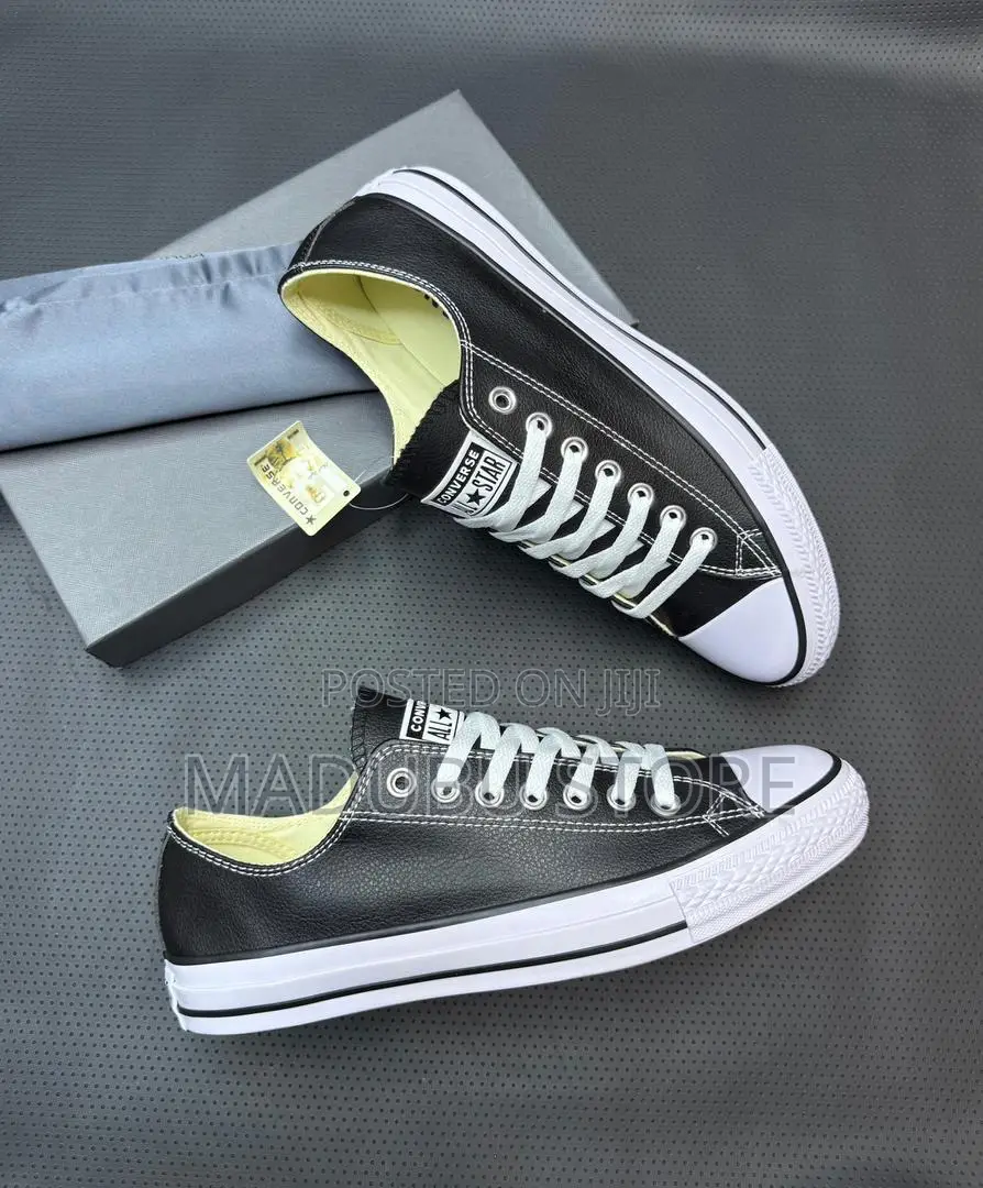 Leather Converse