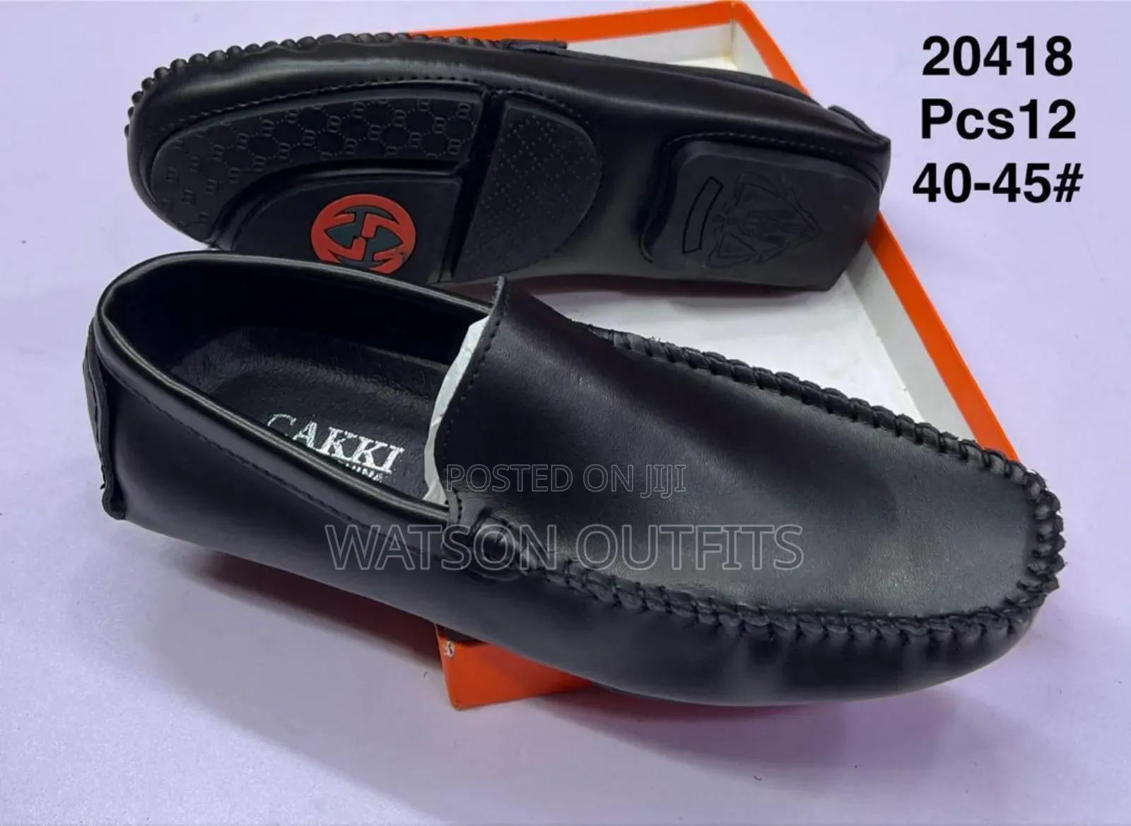 Men's Leather Shoes Cakki Brand Materials Classic Design Fantastic