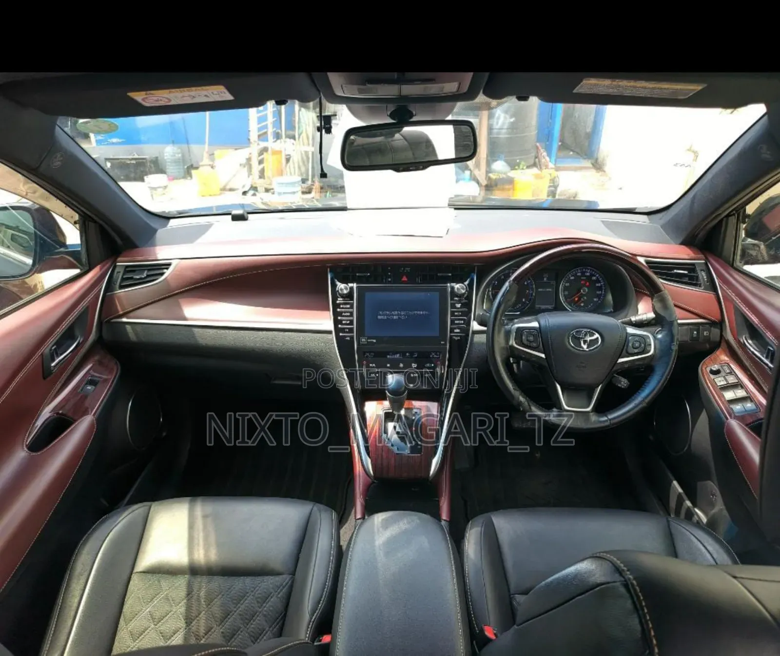 Toyota Harrier 2014 Blue