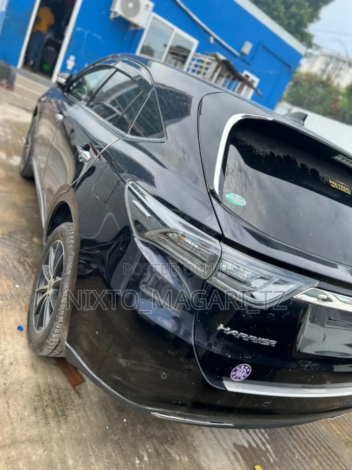 Toyota Harrier 2014 Blue