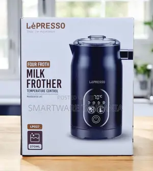 Lepresso Lp027 Four Froth Milk Frother 270ml Temperature