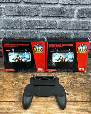 W10 Mobile Game Controller Grip Holder For Ios Android