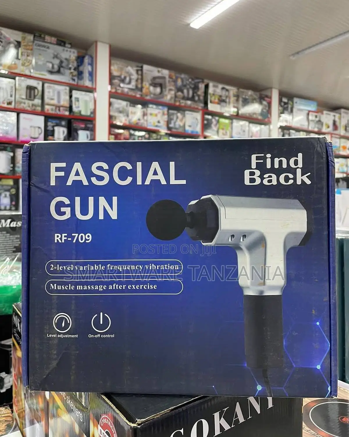 Find Back Rf-709 Fascial Gun 2-level Muscle Massage Device